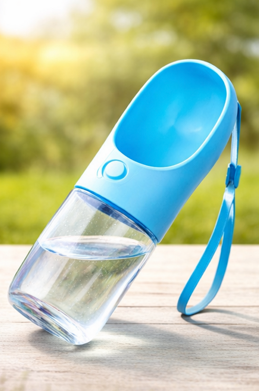 Portable Dog Water Bottle – Leak-Proof Travel Drinking Bottle