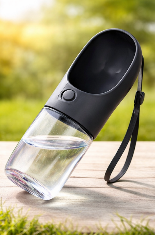 Portable Dog Water Bottle – Leak-Proof Travel Drinking Bottle